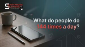 What do people do 144 times a day?